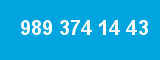 989 374 14 43 989 374 14 43